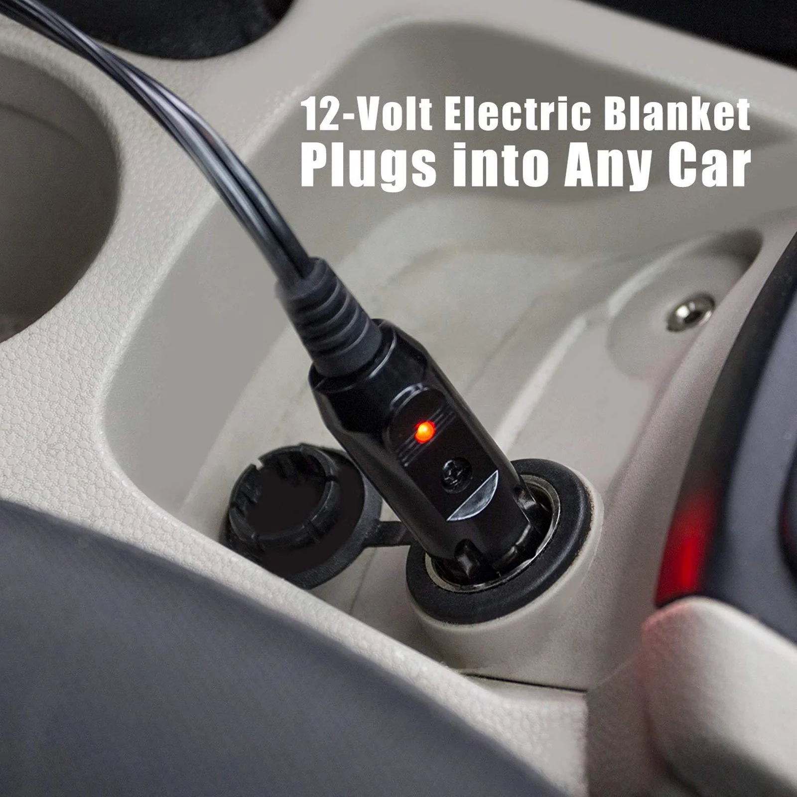 Constant Temperature Heating Blanket 12V Heated Safety Timer Car Heating Pad  Fleece Heater Mat Winter Warmer for RV Truck SUV
