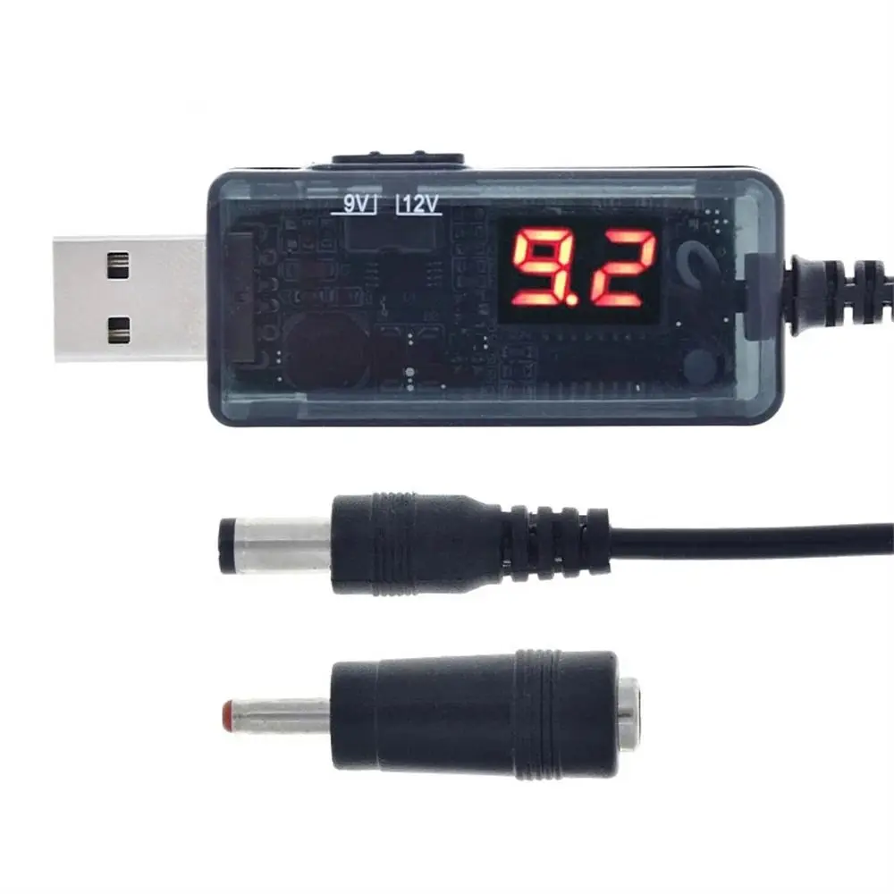 

for Router Power Cable Charger Cable USB Step-up Charger Converter USB Boost Converter Step-up Converter DC 5V to 9V 12V