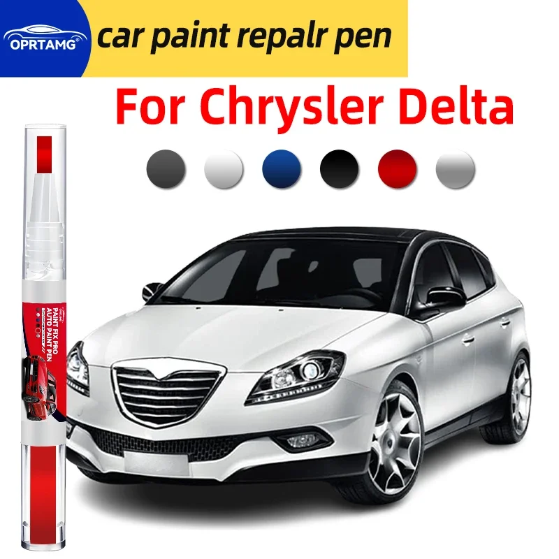 Caneta de reparo de pintura de carro, para reparo de arranhões em carros chrysler delta, spray de pintura preta, ferramentas de pintura de carro, aces