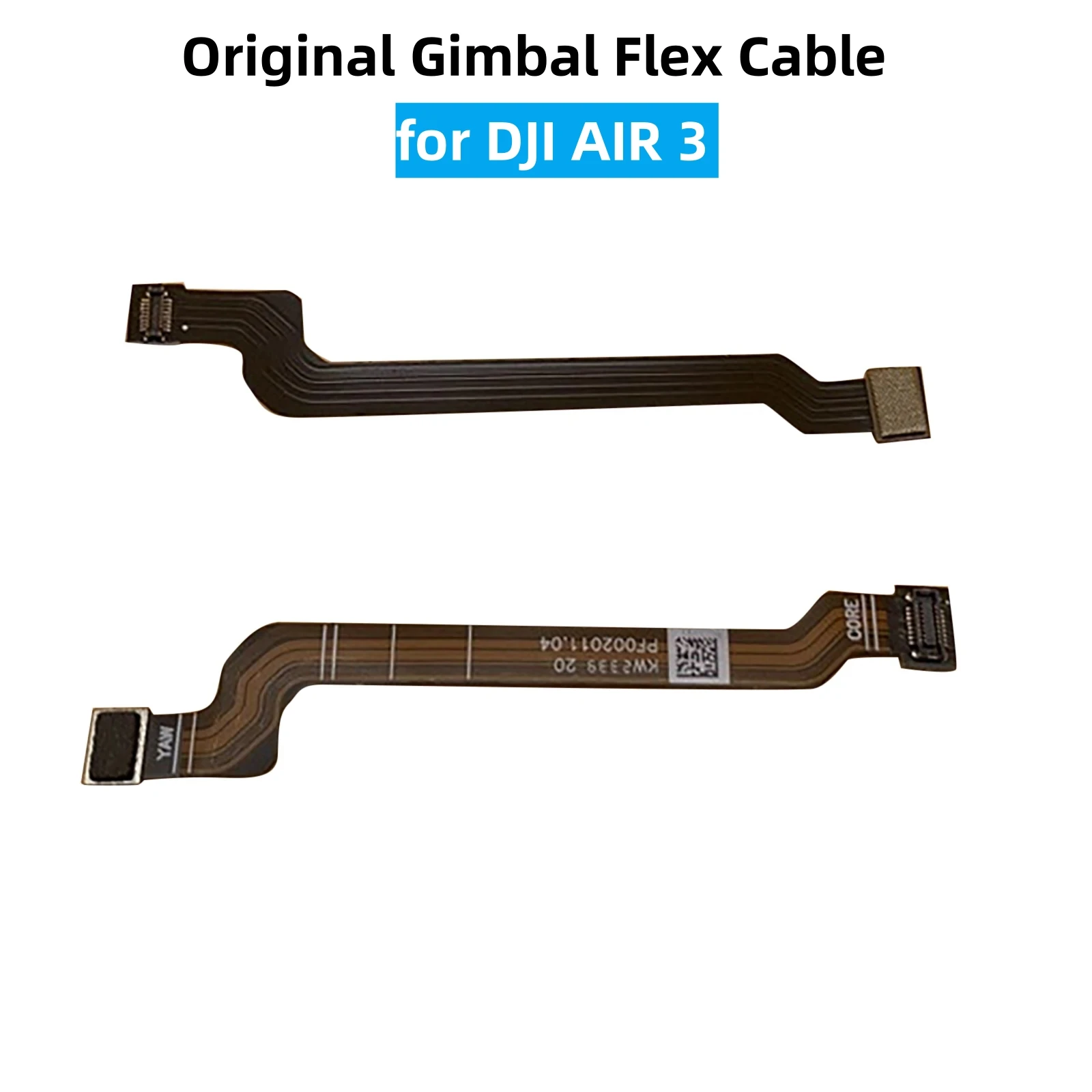 Genuine Gimbal Flex Cable for DJI Air 3 Drone Gimbal Camera Signal Transmission Flexible Flat Line for Mavic Air 3 Repair Parts