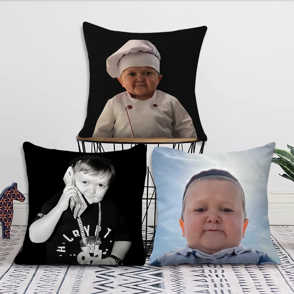 Funny Hasbulla Magomedov Pillow Case Sofa Living Room Bedroom Headboard Backrest Cushion Square Cushion Nap Time