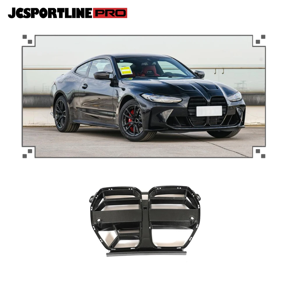 Auto spoiler Dry Carbon Fiber G82 M4 Competition CSL Grill for BMW G80 M3 G82 G83 M4 2020-2022