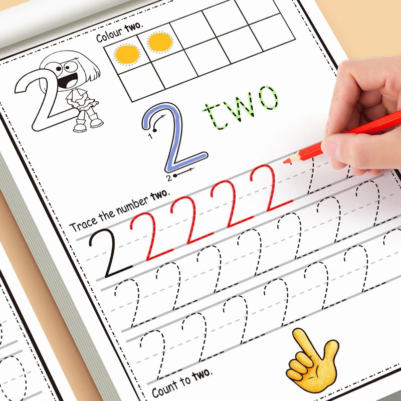 Numbers Workbook 0-30: Fun Tracing, Coloring & Counting Exercises for Kids to Master Number Recognition, Early Math Skills