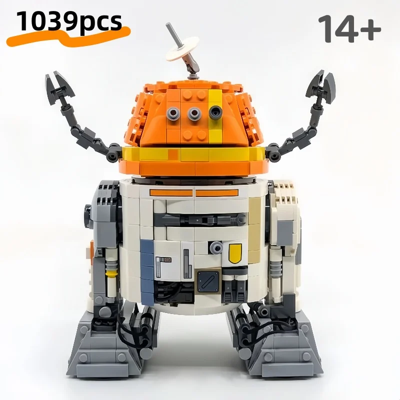 

1039pcs Space War Building Blocks - Complete Set with Articulated Astronaut, Robot & Technician Figures (C1-10P) - Classic Brick