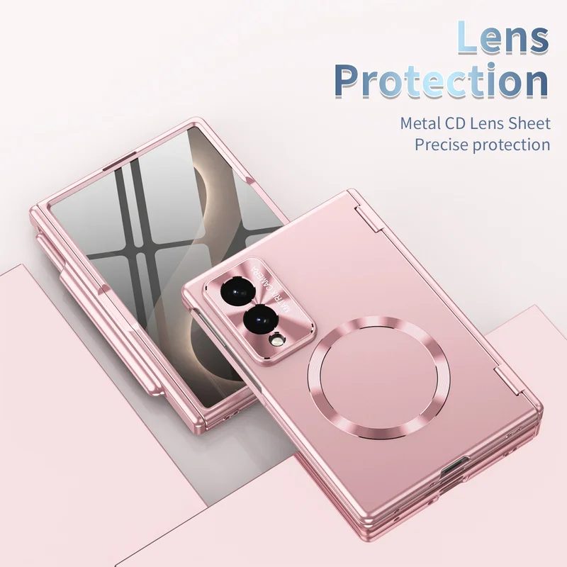 For Samsung Galaxy Z Fold 8 Wide Z Fold 8 5G Magsafe Case With Hinge Protection Magnetic Cover Stylus S Pen & Screen Protector view 5