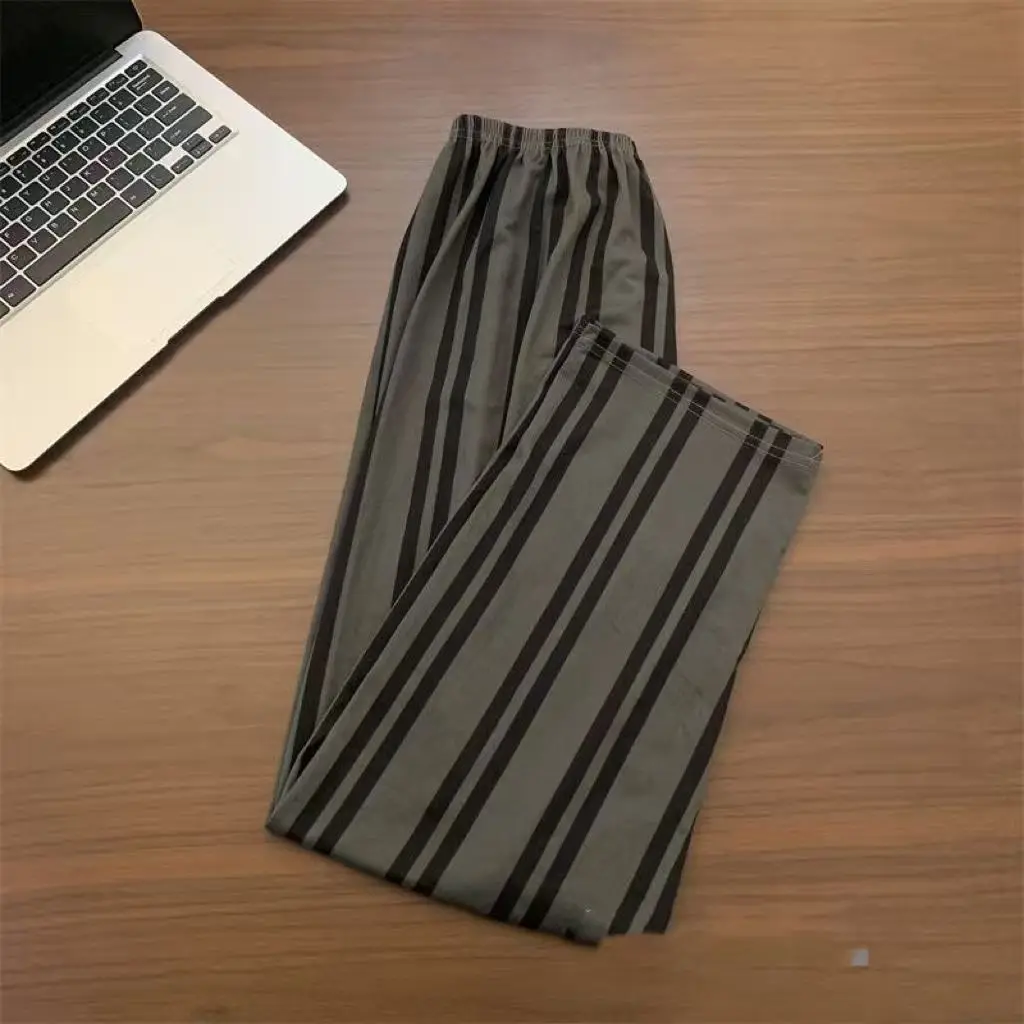 

Высококачественные повседневные брюки для сна для мужчин, весенние и осенние длинные брюки для индивидуальных размеров, свободная одежда для дома, которую можно носить на улице, подходит для мужчин и женщин