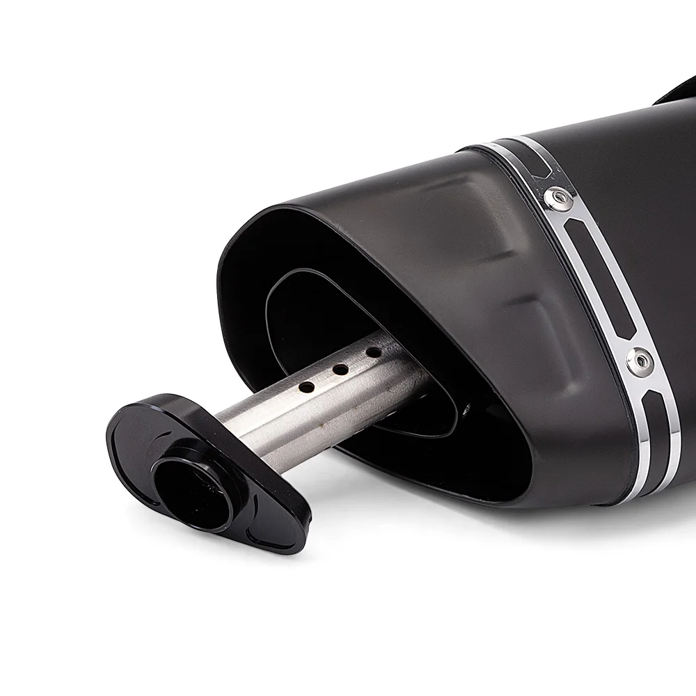 Universal 51MM DB Killer Motorcycle System Exhaust Tail Accessories Muffler K10 Small Hexagonal Slip On