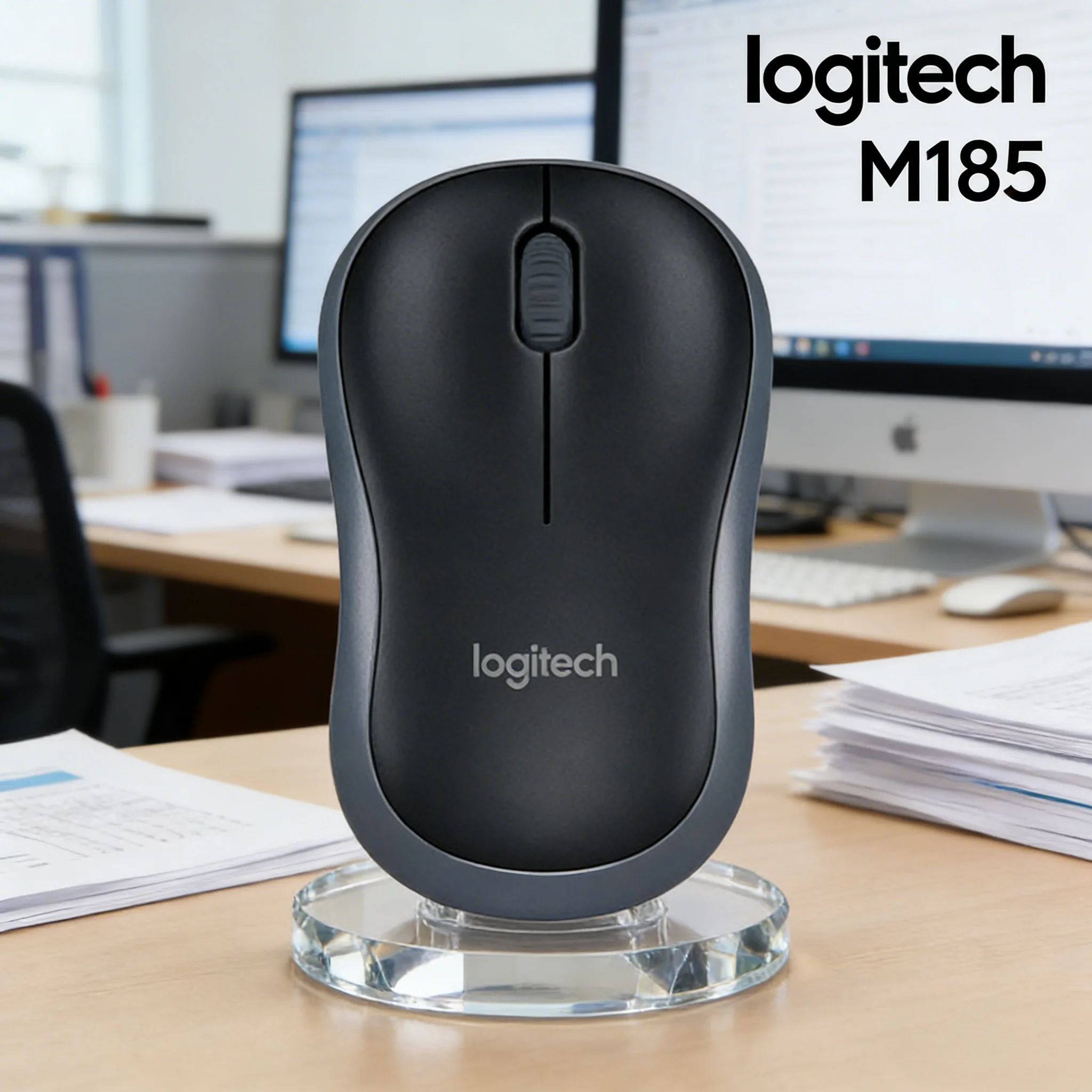 

Мышь M185, совместимая с различными поверхностями, 1000 точек на дюйм, высокая точность, для студентов и офиса