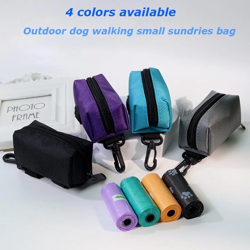 New Dog Poop Bags Pet Waste Garbage Bags Biodegradable Outdoor Carrier Holder Dispenser Clean Pick Up Tools Pet Accessories