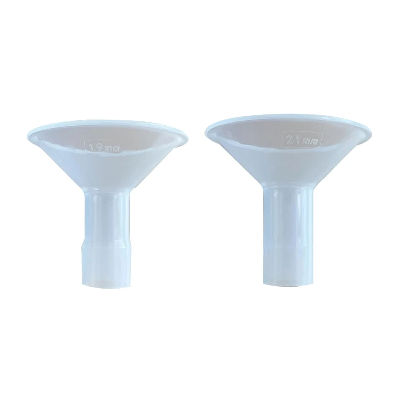 Upgraded 19mm/21mm Plastic Flange Inserts Breast Cup Electric Breast Accessories Simple Installs