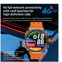 4G Cellular Version Smart Watch Amoled Smartwatch Men Women With Rotary Camera GPS WIFI Compass SIM Card Slot Face Download