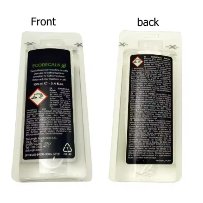 Suitable for DELONGHI ECODECALK MINI 100ML DESCALER FOR COFFEE MACHINS Single Pack
