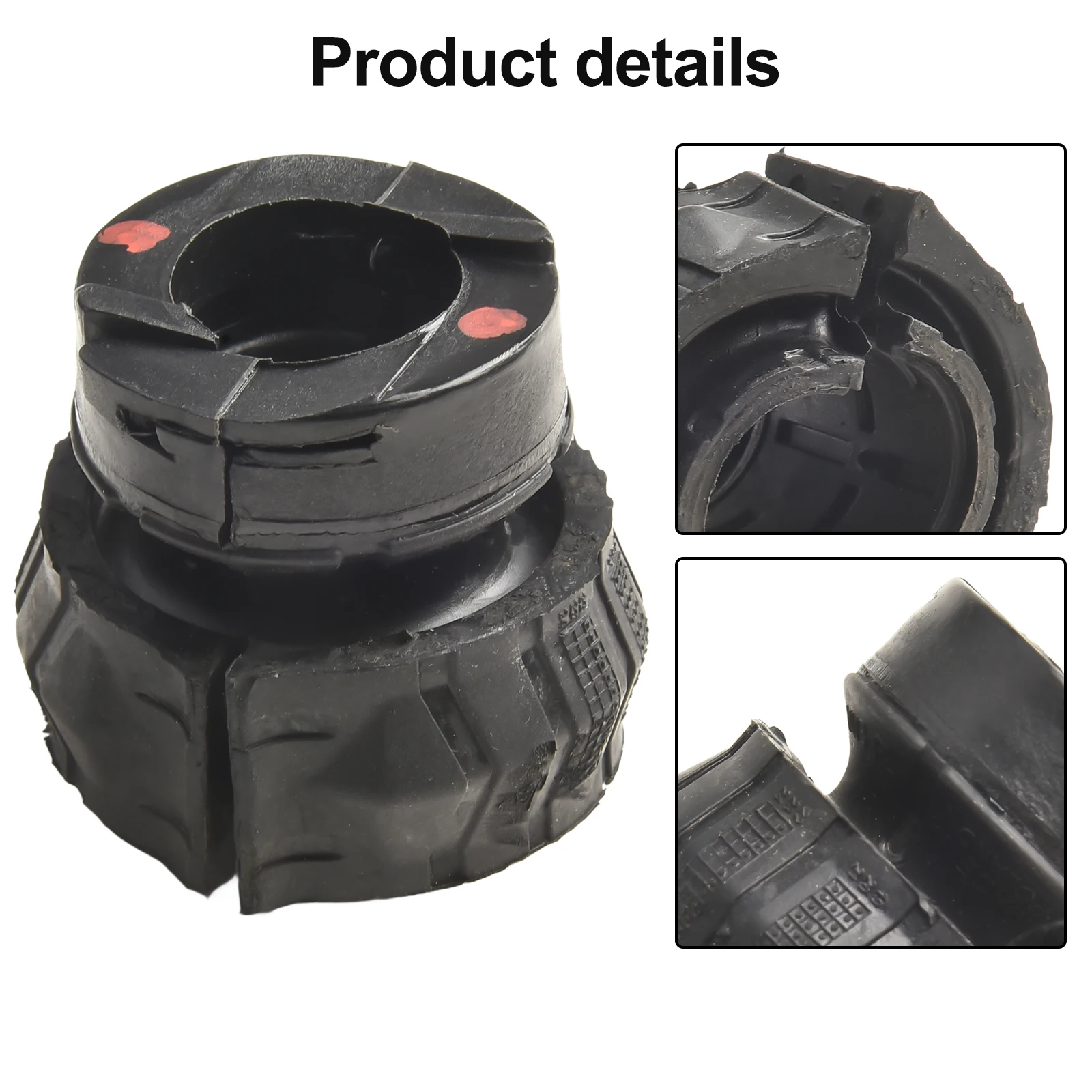 Replace Your Broken Damaged Anti Roll Bar Bushings Anti Sway Bar Bushing Black Color Direct Replacement Easy Installation