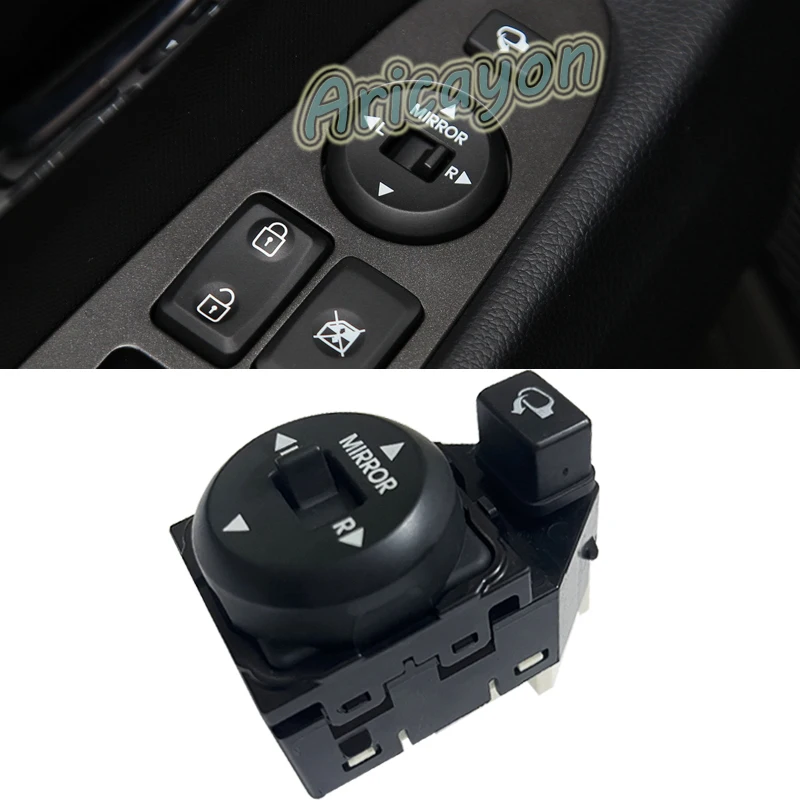 Car Rearview Mirror Control Switch with Fold Lens Adjust Button for KIA Sportage 2011 2012 2013 2014 2015 K93573-3W150