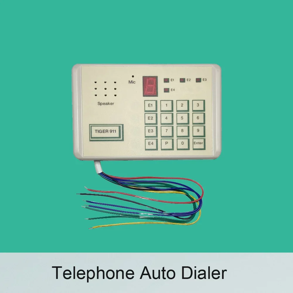 1個入り-通信機器用タイガー911電話ダイヤルツール。nc-no接点または電圧入力に対応。gsmアラームシステム用アクセサリー。