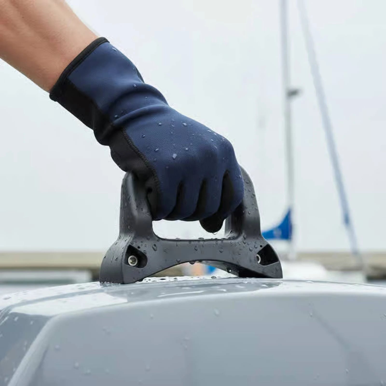 

Outboard Engine Handle Compatible Fit Marine Engine Lifting Handle Easy Installation Stable Performance