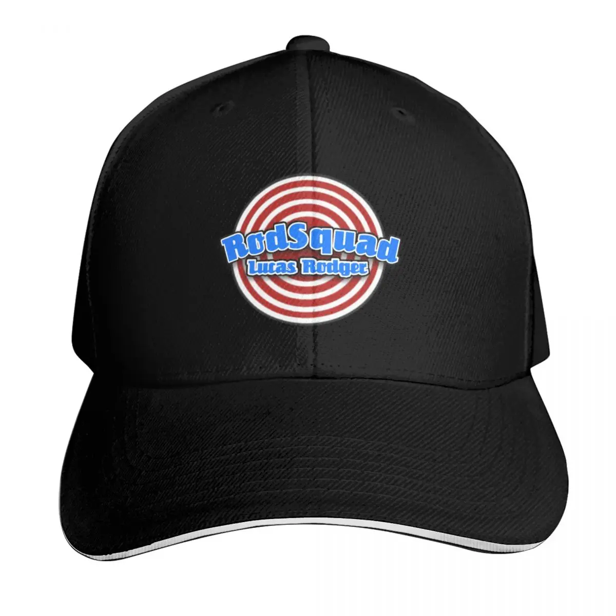 Rod Squad Baseball Cap Summer Beach Travel Streetwear Hip Hop Trendy Vintage Retro Embroidered