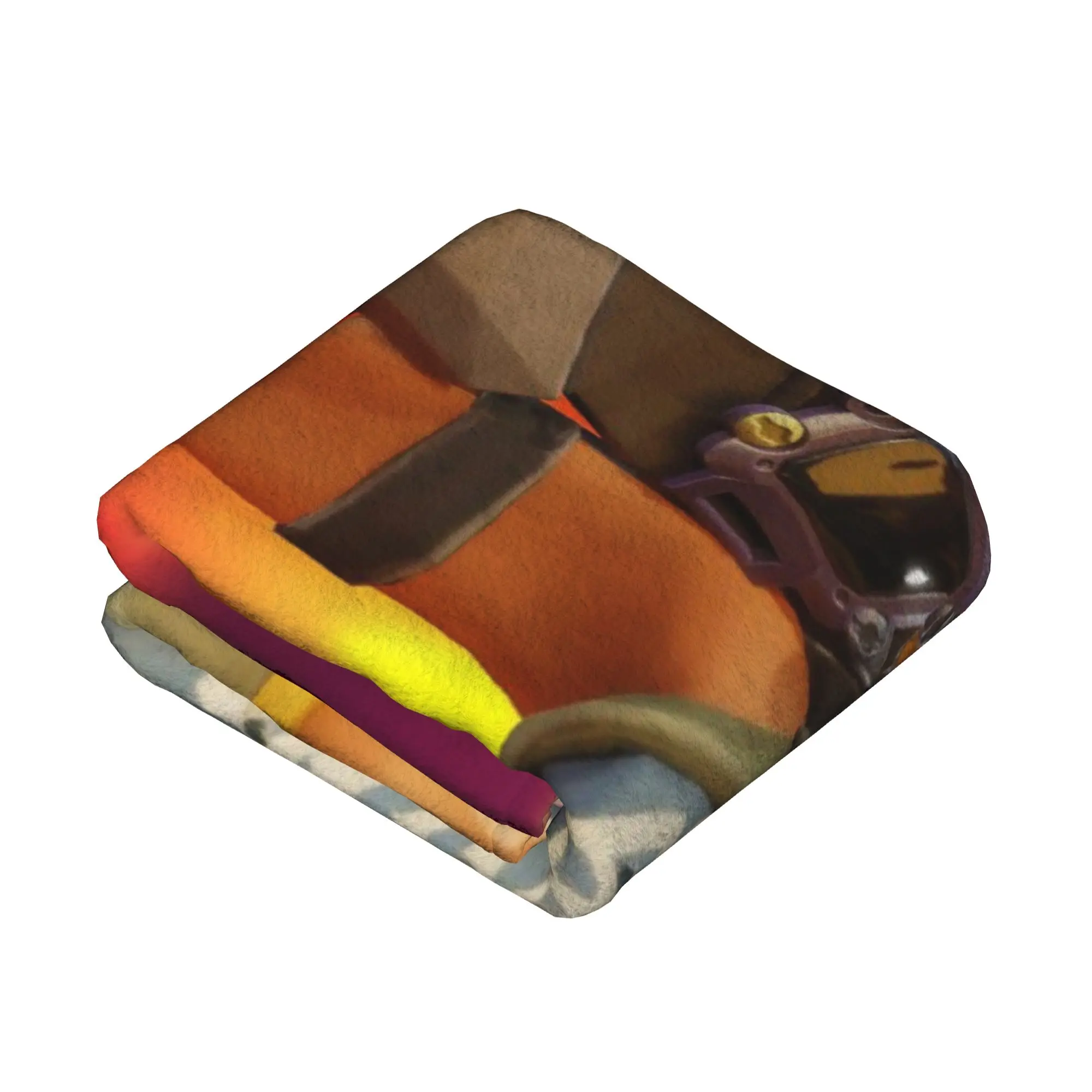 Valorant Fuzzy Blankets Raze Game Anime Customized Throw Blankets for Home Hotel Sofa  150*125cm Bedspread