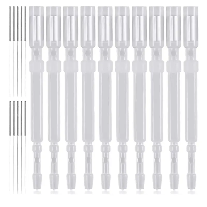 

A02M-10Pcs 3D Touch Sensor Probe With 3D Printer Nozzle Cleaning Needles 3D Printer Accessories