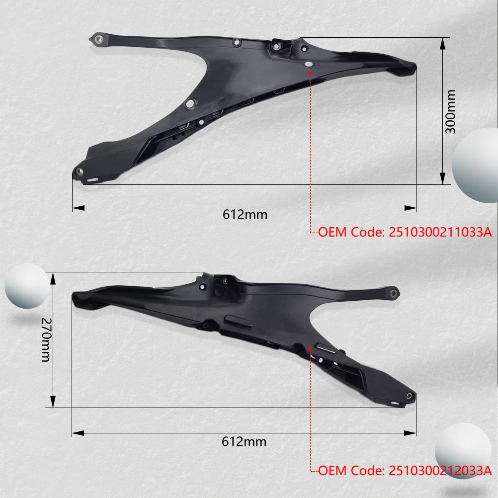 For HUSQVARNA 2019-2023 Motorcycle Strengthen Subframe Rear Seat Support Tailstock Mount Left Right Frame TE FC HENGJIAN HJ250H