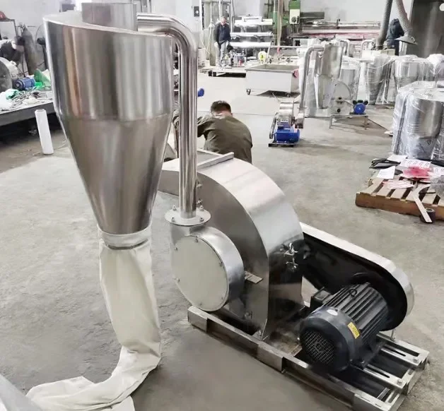 Dry Masala Micronized Spice Pulverizer Kava Kava Hammer Mill Food Grinder Salt Chili Grinding Machine with Core Motor Component