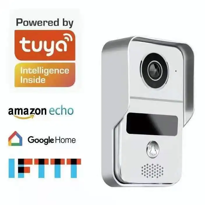 2MP 1080P POE Tuya APP WIFI IP جرس الباب إنترفون عارض الباب البصري مع الرنين اللاسلكي ثقب الباب المشاهد هاتف باب الفيديو #4