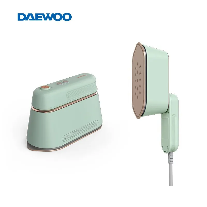 DAEWOO-máquina de planchado colgante de mano para el hogar, plancha de vapor pequeña, dispositivo mágico de ropa, plana, portátil, Corea