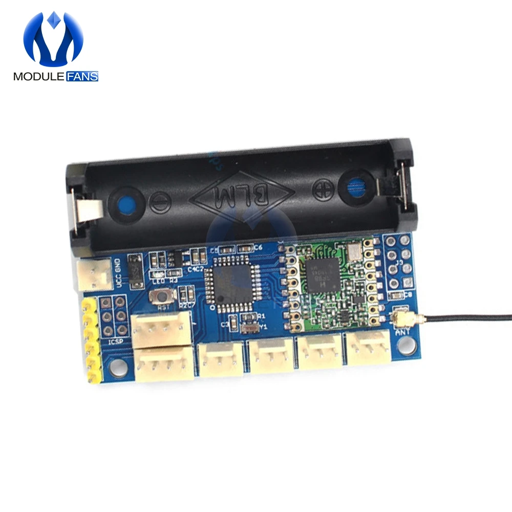 LoRa Radio Knooppunt V1.0 V2.0 2.4G Draadloze Module RFM95 RFM98 Voor Arduino ATmega328P mega328 3.7-12V 433 MHz/868 MHz/915 MHz
