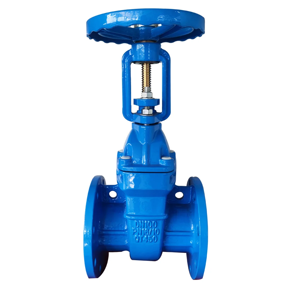 

High Quality PN16 DN100 200 ISO Flange Gate Valve outside Rising Stem Bronze Metal Seat hard seal gate