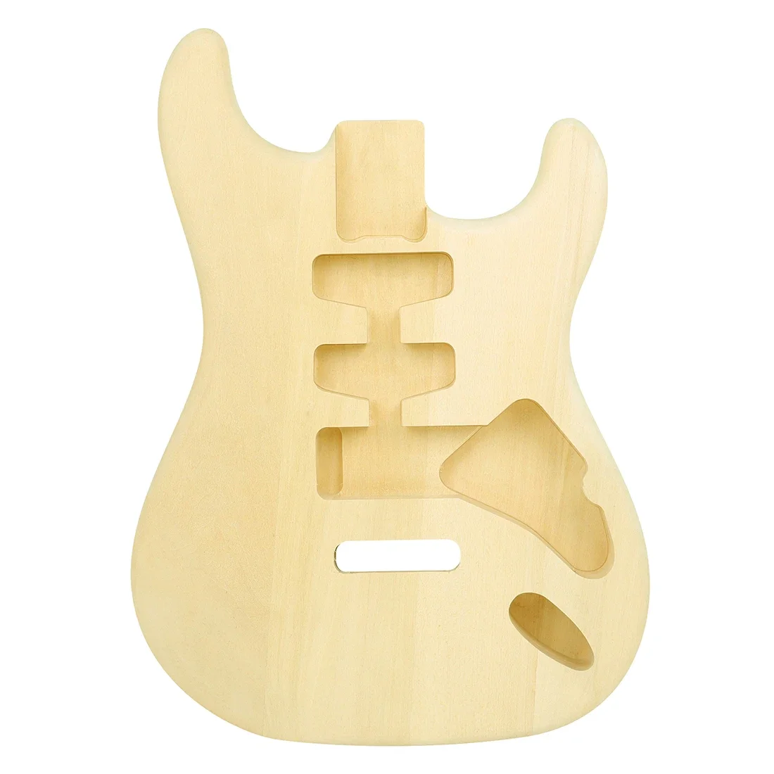 Fai da te 22 tasti gruppo chitarra elettrica Set completo 6 corde chitarra elettrica in legno Guitarra ST con cavo di collegamento