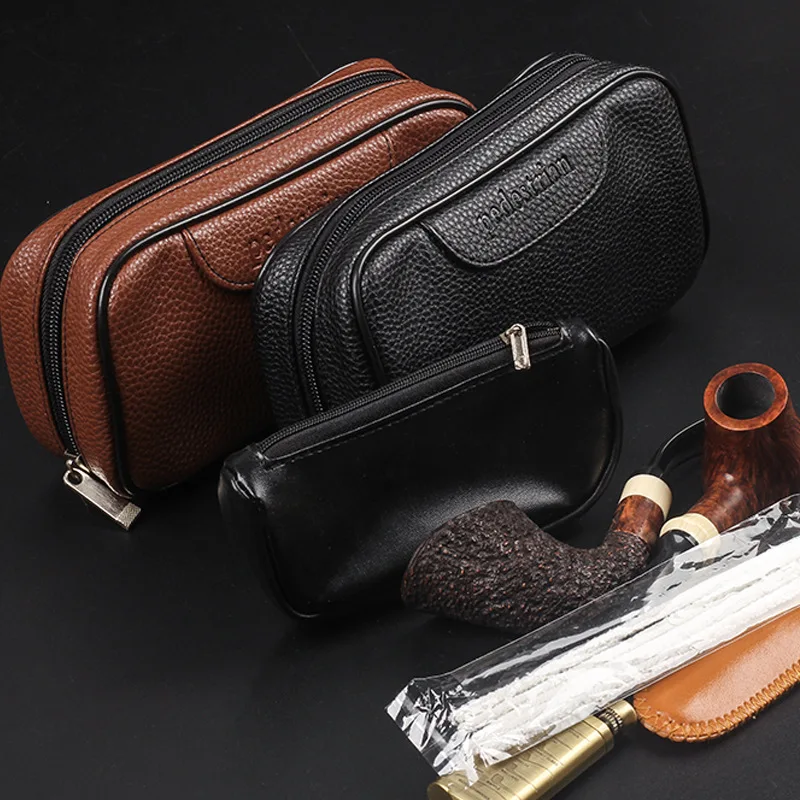 Tobacco Smoking Pipe Bag Herb Tobacco Pouch Bag Case Tobacco Pipe Storage Bag Tobacco Pipe Smoking Stash Bag Tobacco Bag Pouch