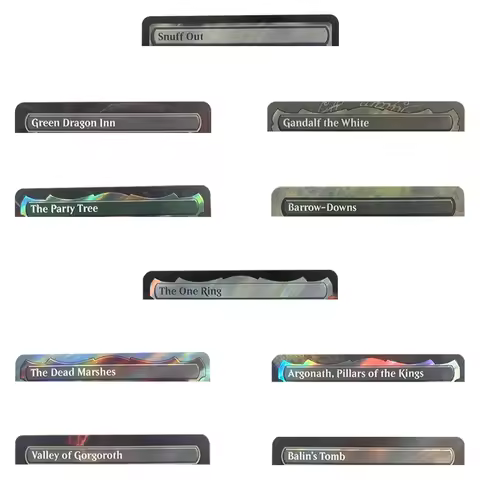 Customized high-quality cards black core paper self-made DIY magical deck card board game standard size Fangorn Forest