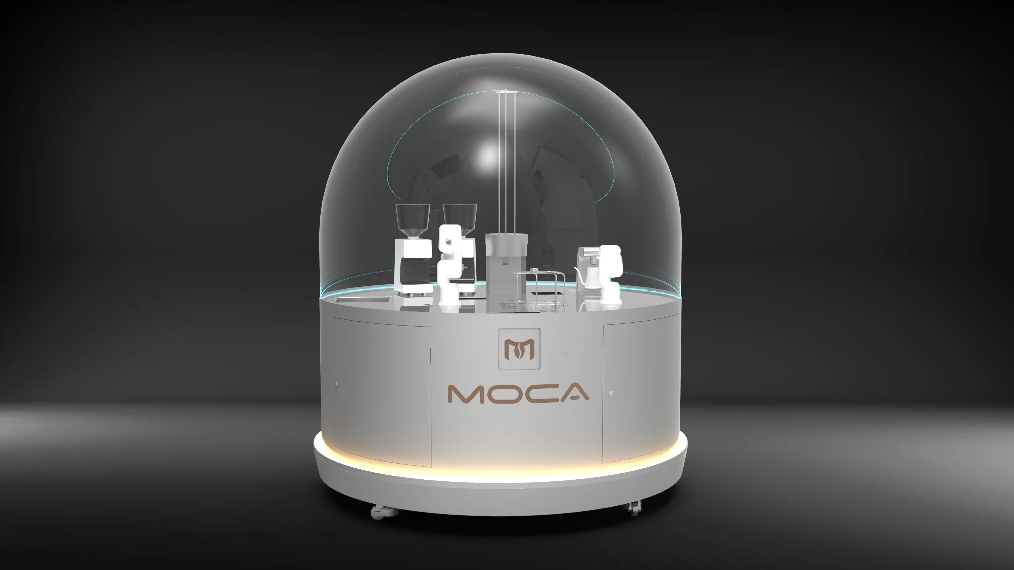 High End Malls Vending Machine Land Area 2 Square Robot for Coffee Shop