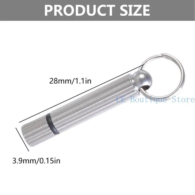 652F thẻ antilost Pin Pin Công cụ động Điện thoại đẩy pin Pin Pin Pin Pin Keyring Detable không gỉ động