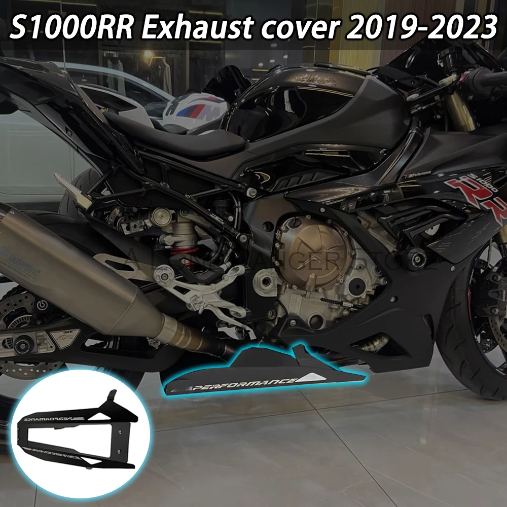 

For BMW M1000RR S1000RR 2019 2020 2021 2022 2023 New Accessories Belly Pan Engine Exhaust cover Exhaust trim