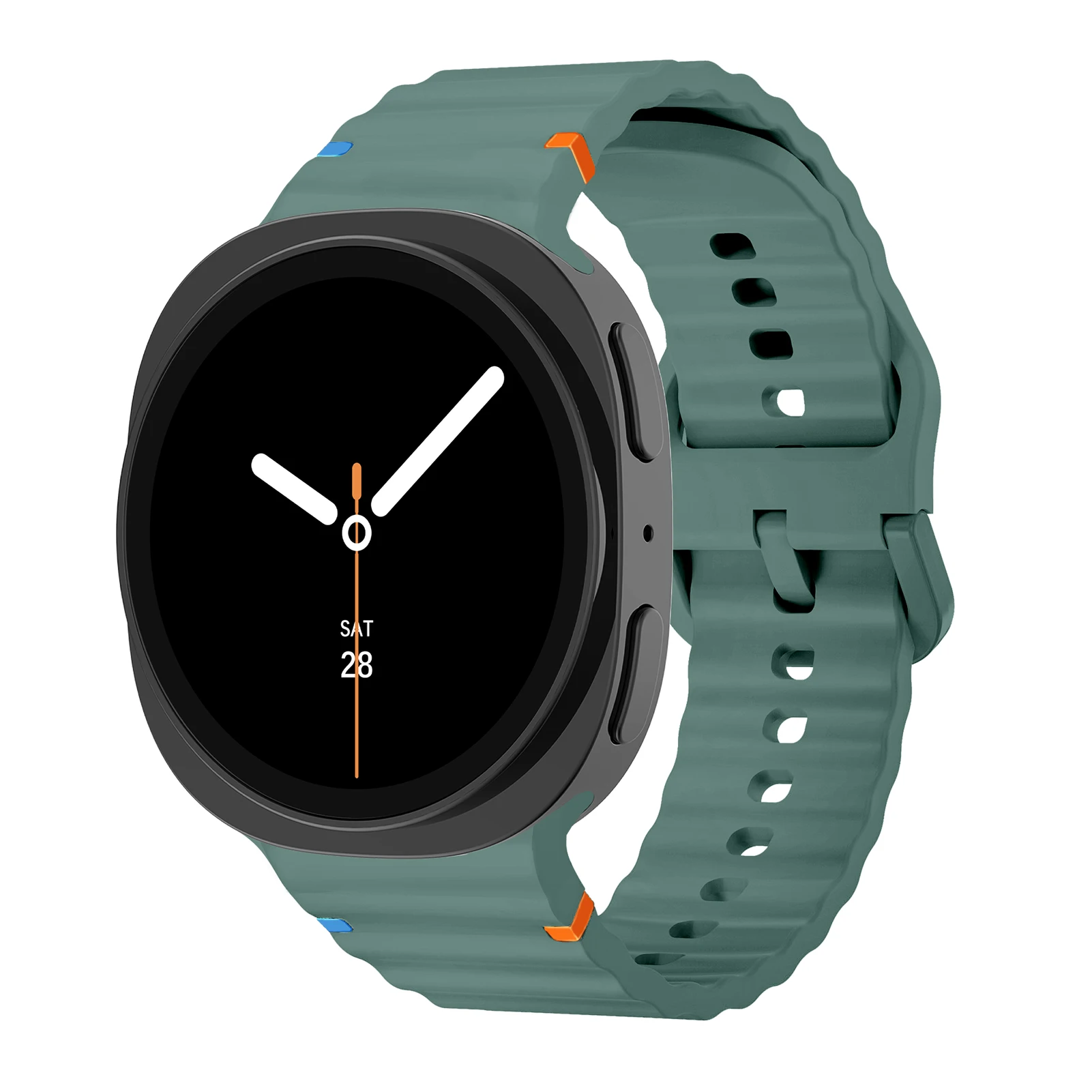 Sportband voor Samsung Galaxy horloge 8 klassieke 46 mm 44 mm 40 mm siliconen polsvervanging riem armband Correa Galaxy watch8 band