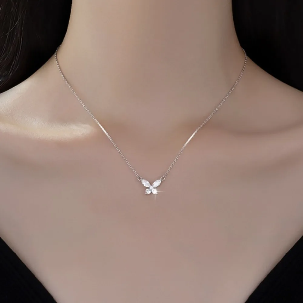 

Butterfly Necklace 2025 Autumn New Light Luxury High Sense Versatile Design