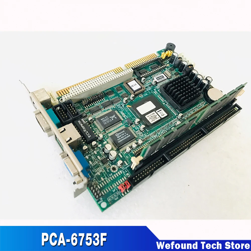 For Advantech PCA-6753 Rev. A2  ISA Half-length Card Industrial Control Equipment Machine Motherboard PCA-6753F