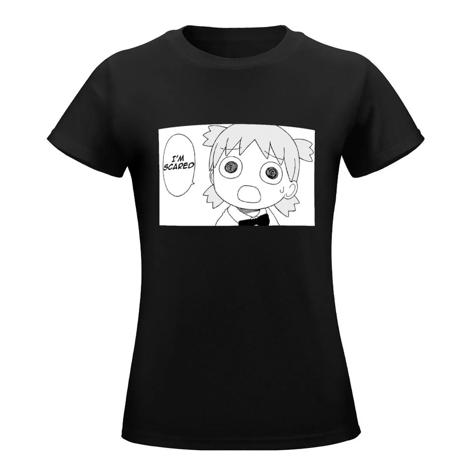 Yotsuba&! Yotsuba Kowai Scared T-Shirt blanks plus size tops graphic t-shirts for Women