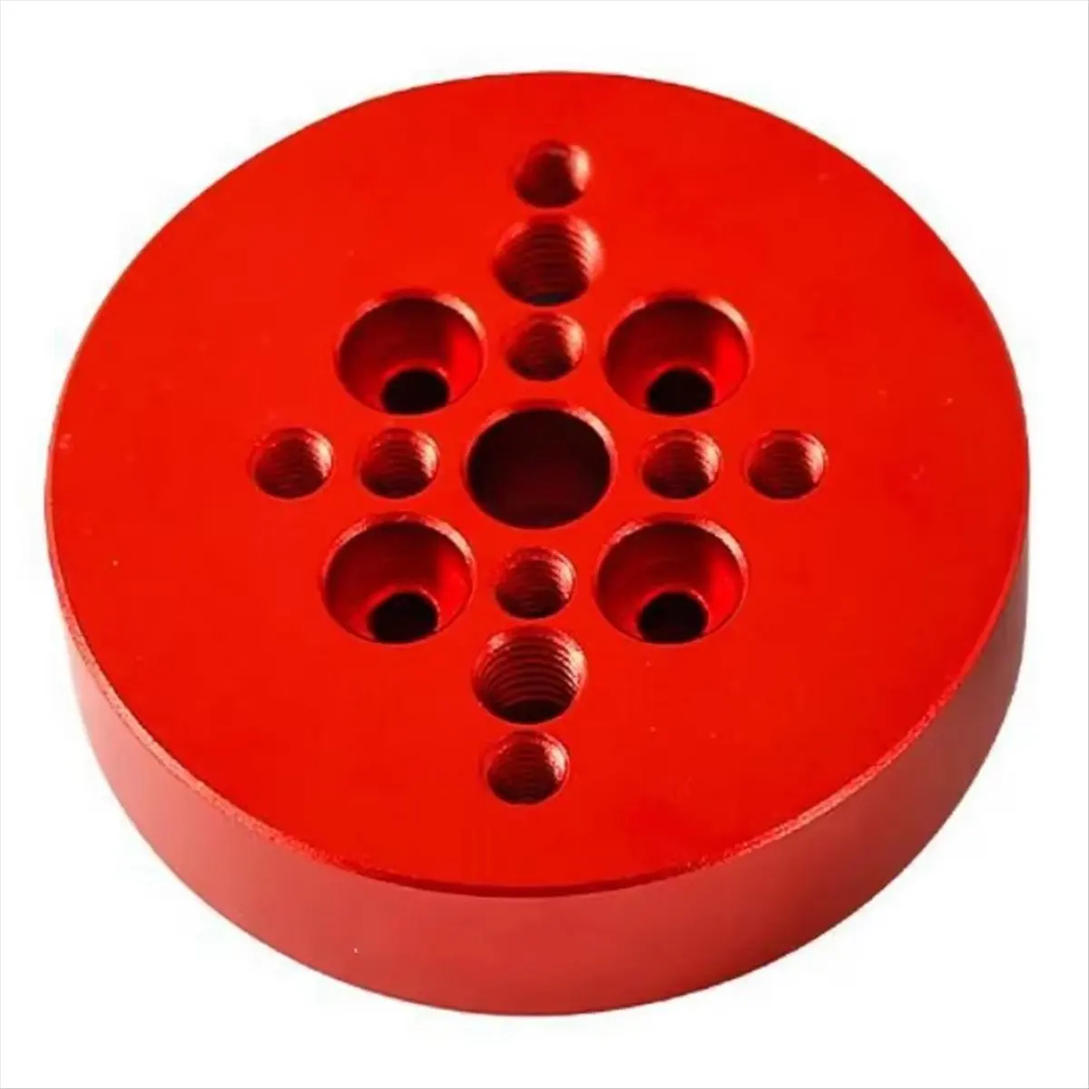 BHBL Astronomical Telescope Adapter for AZGTI Adapter Plate Conversion Plate for ANGELEYES Narrow Rail Dovetail Slot Red
