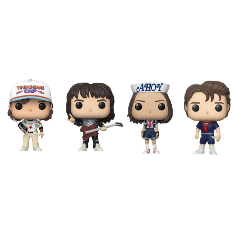 

NEW Popstyle Desktop Decoration strang monster STEVE 675 EDDIE 1250 Vinyl Action Figure Model Toys For Kids Xmas Gift