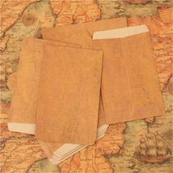 10/20/50/100 pcs Vintage Style C6 Brown Kraft Paper Envelopes Ideal for Letters, and Small Gifts, Handcrafted Premium Quality