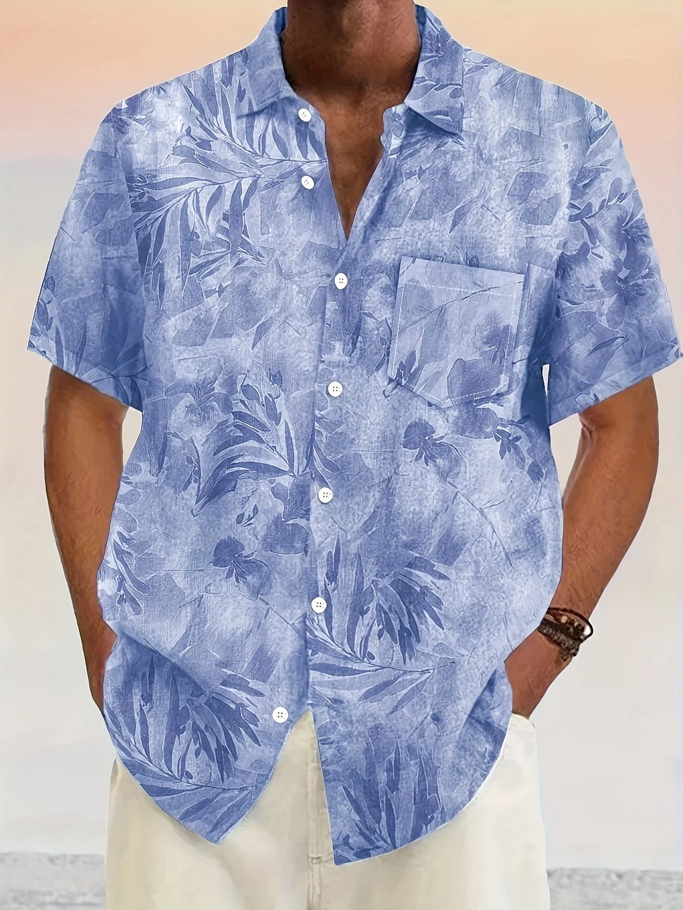 

Men's Hawaiian Shirt 2026 Summer Casual Man Women Short Sleeve Cool Beach Party Print Holiday Fashion Tops