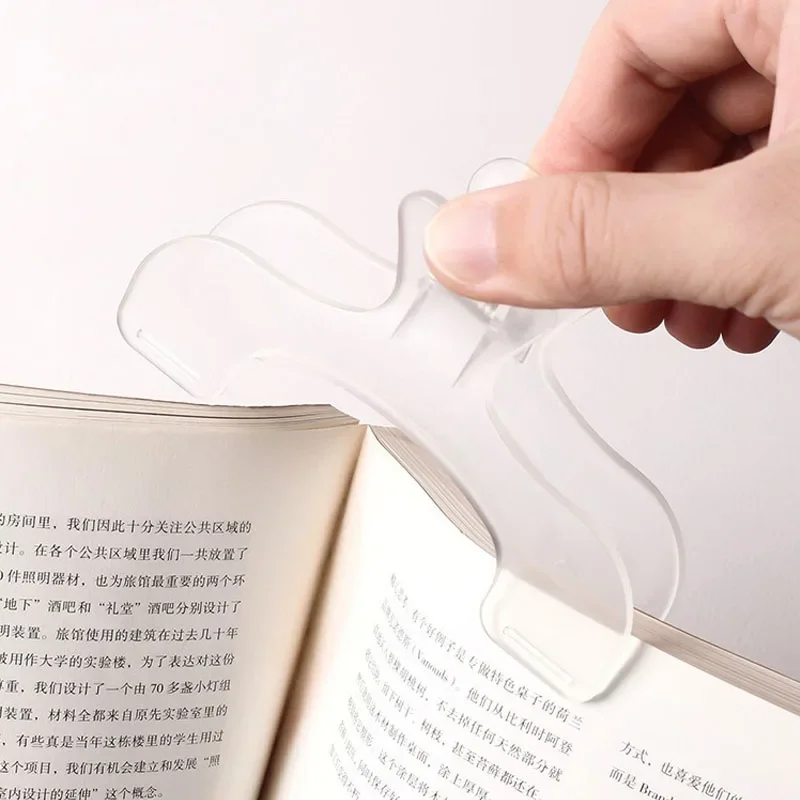 Transparent Book Holder Clip 5