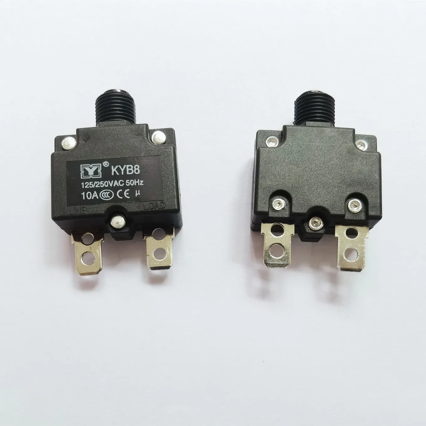 Originele nieuwe 100% motor protector overbelasting overstroom schakelaar 10A reset veilig compressor onderdelen thermische overbelasting