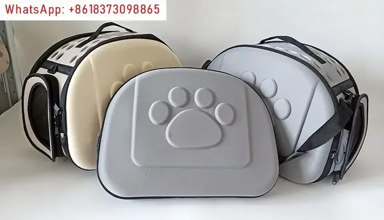 Portable pet dog cat bag transport tote bag