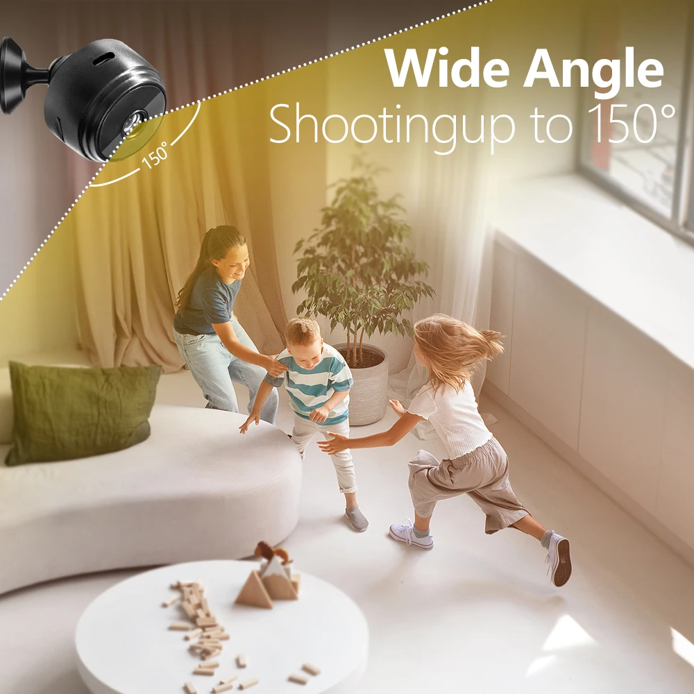 A9 Camera HD Wireless Network WIFI Home Camera 1080p Outdoor Sports Night Vision Infrared Camera image 3