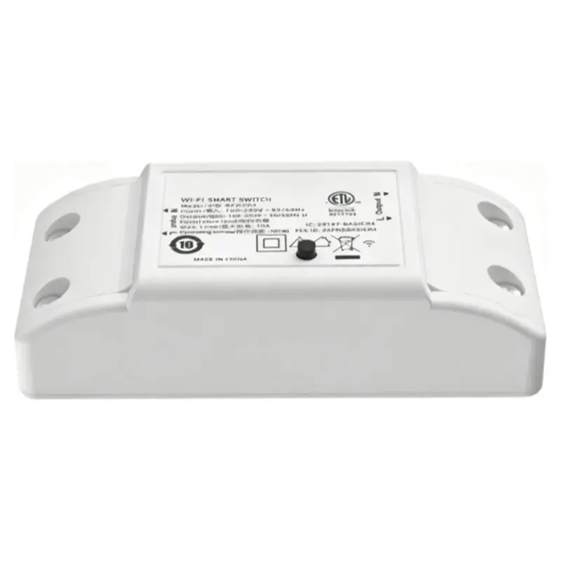 ABKS-Smart Home Relay Light Switc Mini In-Wall Smart Module Auto-Reconnection
