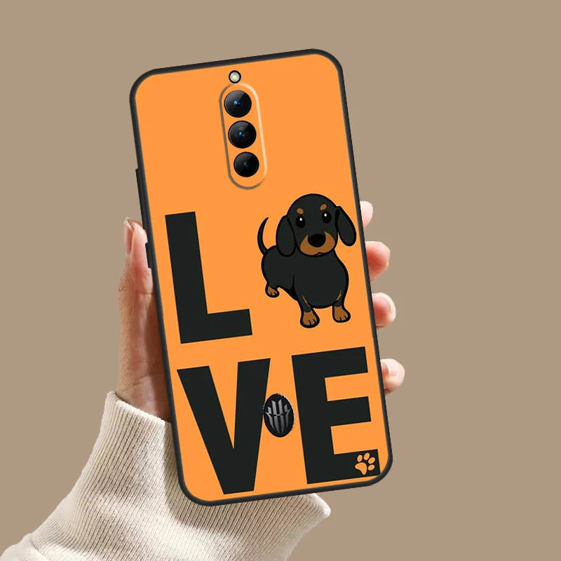 닥스훈트 케이스 ZTE 누비아 레드 매직 10S 9S 8S 8 9 10 11 프로 플러스 5G 6R 6 7 6S 7S 프로 10 에어 커버