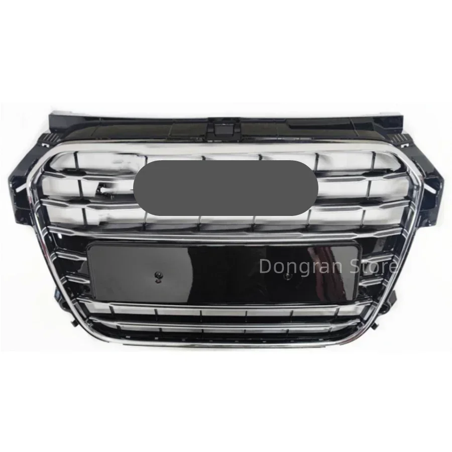 

Car Front Bumper Grille Grill for Audi RS1 for A1/S1 Grill 2010 2011 2012 2013 2014 （Refit for RS1 Style）Car Accessories tools